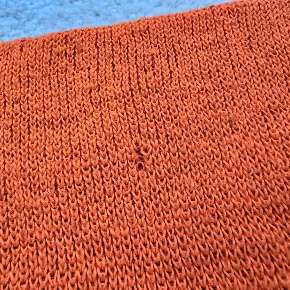 Blaze Orange Hunting Neck Warmer Gaiter Ear Band‎ 1980s Vintage